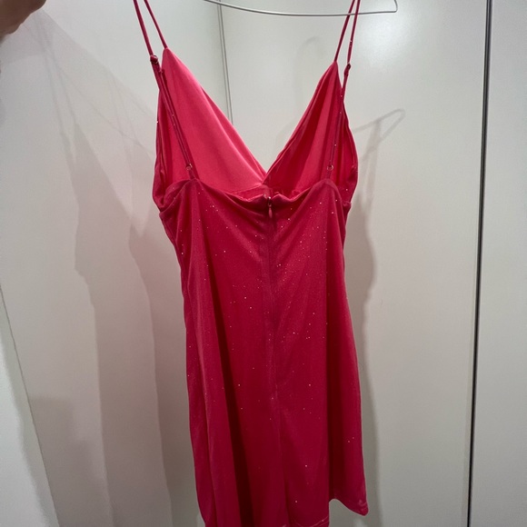 superdown Sydney Sparkle Mini Dress in Pink Size Small - Picture 5 of 8